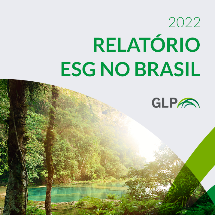 capa do relatório ESG no Brasil 2022 da GLP